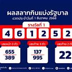 ตรวจหวยวันที่ 1 ธันวาคม 2560 5